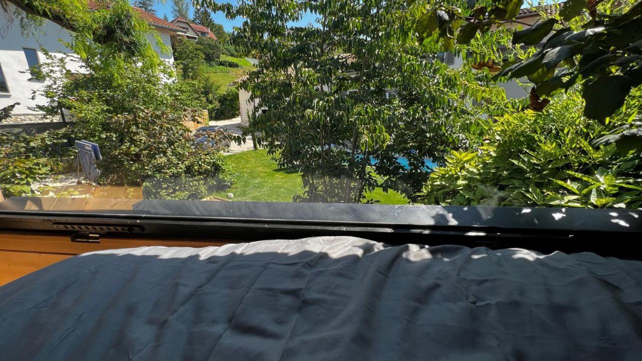 La Cabane Du 375, Piscine Clim,Jacuzzi Et Insolite Saint-Jean-de-Moirans Exterior foto